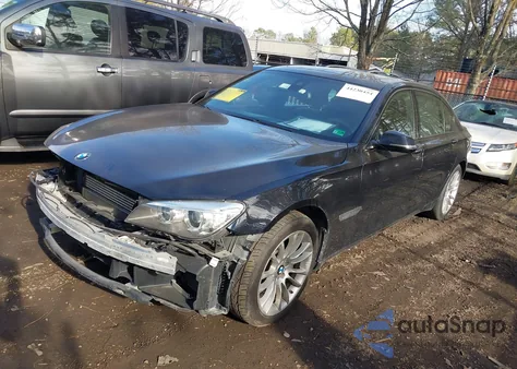 2014 BMW Alpina B7 xDrive from USA, damaged, VIN WBAYF8C55ED652701
